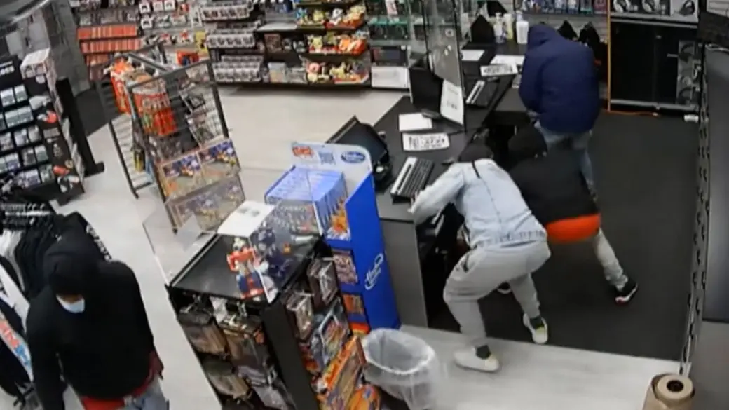 Robbery in usa store